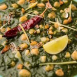  3. Potatis Channa Palak